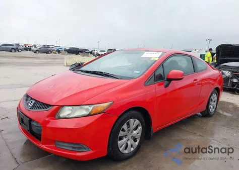 2012 Honda Civic Lx из США, поврежденный, VIN 2HGFG3B57CH516065